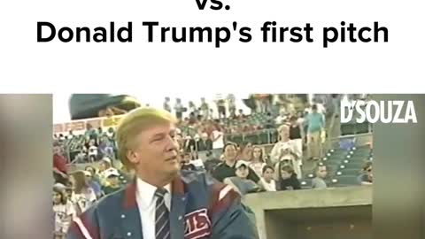 Fauci's First Pitch vs. Donald Trump's First Pitch