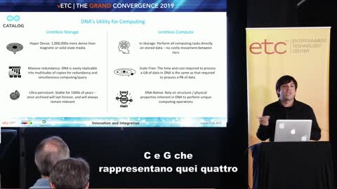 Archiviazione dei dati sul DNA e il futuro del calcolo del DNA. Non e' il mRNA un sistem operativo?)