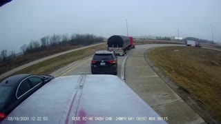 Semi-Truck Has No Room for Negligent Driver