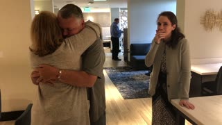 Tearful Reunion for Transplant Donor and Recipient