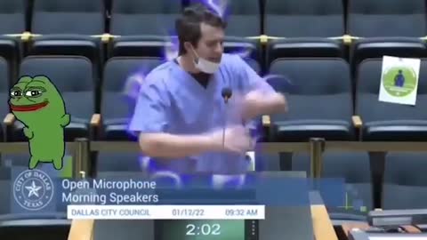 Man raps about vaccines at Dallas City Council