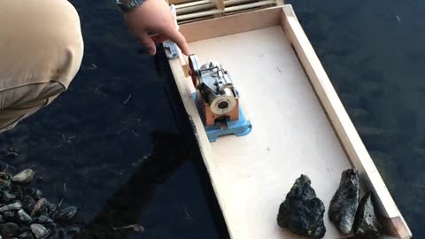 Home built Steam Boat 1.0