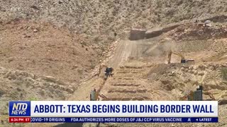 Gov. Abbott: Texas Begins Building Border Wall
