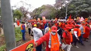 Cosatu march