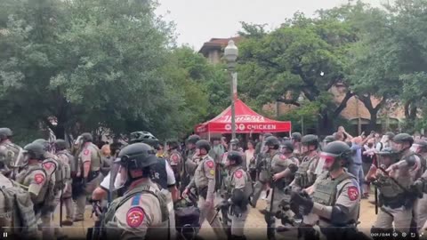 Texas handles the Palestnian Protestors Alittle More Firmly