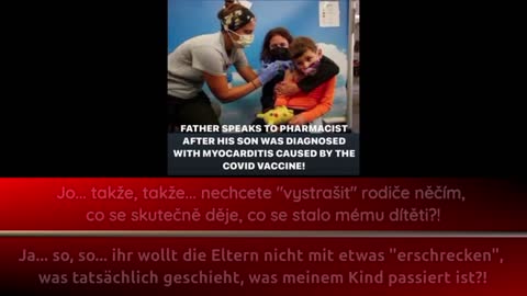 Naštvaný otec sedmiletého dítěte s myokarditidou po vakcíně