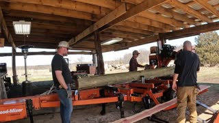 Free Sawmill Weekend Event Cedar Log