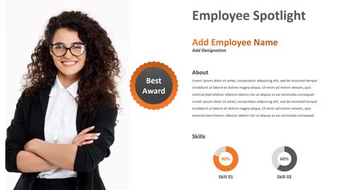 Employee Spotlight PowerPoint Presentation Template