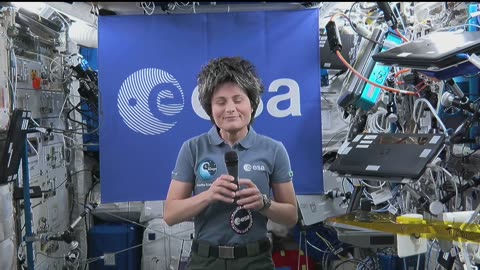 Expedition 67 Astronaut Samantha Cristoforetti Talks with World Economic Forum - May 25, 2022