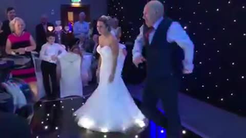 Daughter and Dad wedding dance mash up