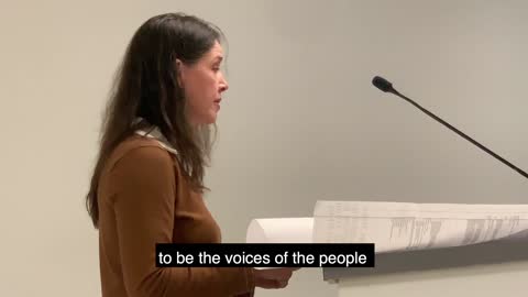 Mitzi Thompson Speaks at District 6 BOS 10/4/2021