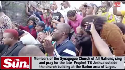 TB JOSHUA MEMBERS PRAISE GOD OF JOSHUA