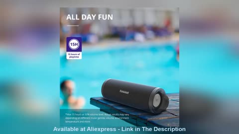✅ Tronsmart Force 2 Bluetooth Speaker 30W Portable Speaker with QCC3021 Chip, IPX7 Waterproof