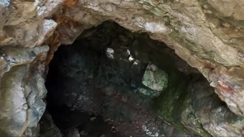 Exploring a Mysterious Cave in the Wilderness