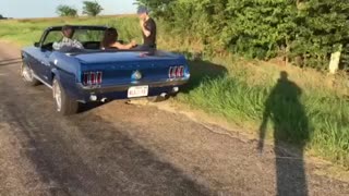 1967 Ford Mustang Convertible NBC5 take 4 For Sale $33,000
