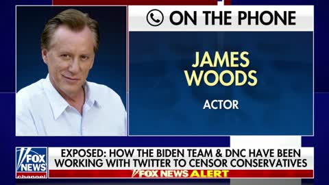 James Woods tells Tucker Carlson that he will be suing the DNC.