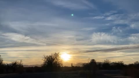 Sunset 1/4/2021 Quartzite Arizona