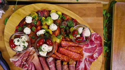 How to Make a Simple Italian Cold Antipasto Appetizer Party Platter
