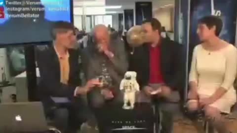 Buzz Aldrin Interview Controlled By His Handler