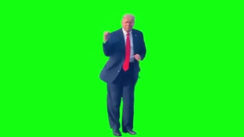 Donald Trump Dance Green Screen Effect