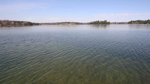 Lake Bemidji in Beltrami, Minnesota, United States
