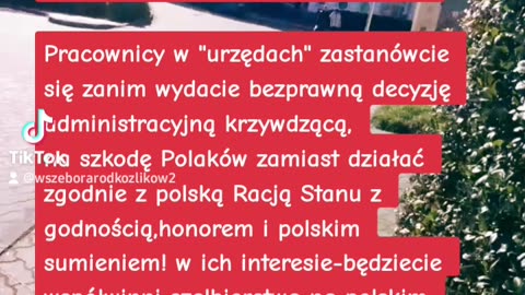 Naród jest zwierzchnikiem władzy art.4 konstytucji jest ważny! Uzurpator nie ma rzetelnych dowodów!