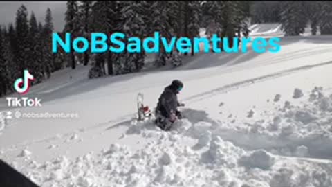 Fun day on the Slope! Deep snow makes for great fun ! by @NoBSadventures