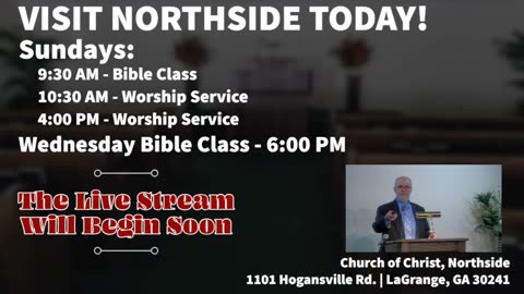 Northside LaGrange Church of Christ 1-21-24
