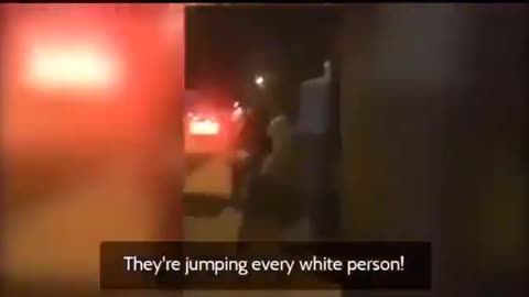 Minneapolis,hunting and lynch white people on the street because of their skin color.