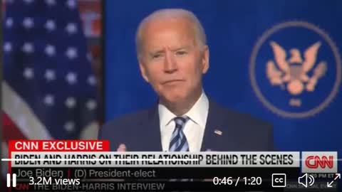 Joe Biden Asked What Would Happen If He and Krooked Kamala Disagree