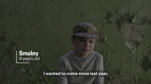 Uvnitř ukrajinského protiruského vojenského letního tábora pro děti