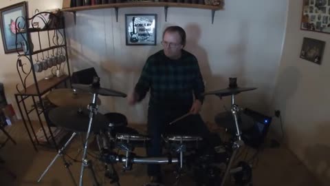 Living on a prayer, Drum cover