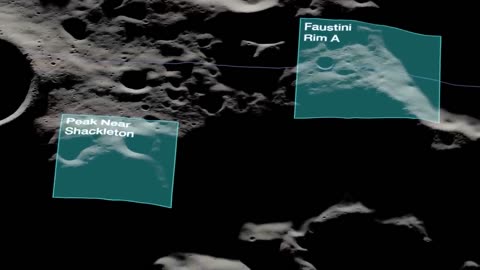 Artemis III Landing Region Candidates