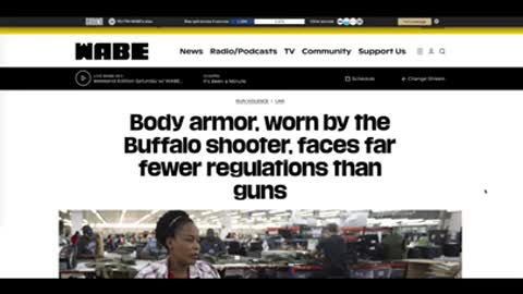 RETIRED FORMER FEDERAL AGENT POSSIBLY KNEW #buffaloshooting AND #democrats CALL FOR BANNING ARMOR!!