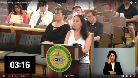 2022.08.03.Bucks County Commissioners Meeting - Stephanie Inselberg 1
