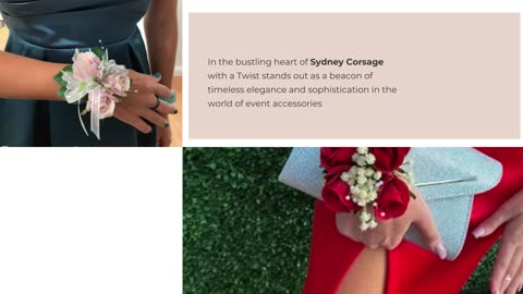 Eternal Elegance: Discover Sydney's Finest Silk Corsage Creations