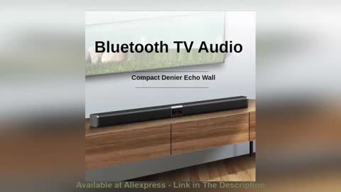 ☀️ Soundbar TV Wireless Bluetooth Speaker subwoofer Stereo SoundBox Echo Wall Home Theater system 3D