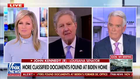 John Kennedy: WH Doesn’t Have Enough Hazmat Suits To Clean Up Biden’s Mess!