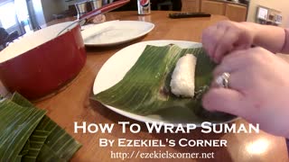 How to wrap suman