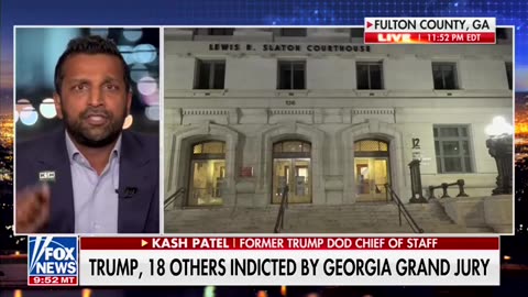 'She Just Lied To The World': Kash Patel Blasts Fani Willis Over Trump Indictment