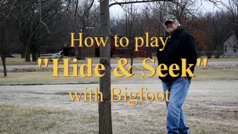 Hide & Seek with Bigfoot