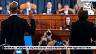 BREAKING: Trump formally declassifies Russia documents over objections of FBI