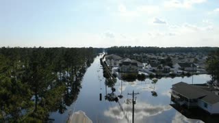Hurricane Florence Longs, SC Polo Farms Development Hwy 905 flooding
