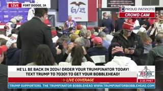 FULL EVENT: President Trump speaks at Iowa Commit to Caucus Event in Fort Dodge - 11/18/23