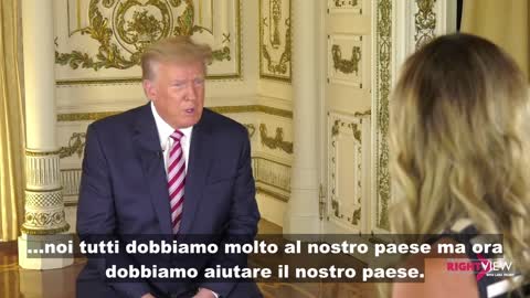 🔴 RIASSUNTO DEI PUNTI SALIENTI DELL'INTERVISTA DI IERI DI DONALD TRUMP