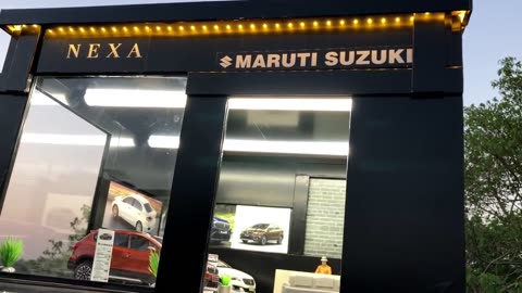 DIY Miniature Maruti Suzuki Nexa Dealership - Mini 1_18 Diorama - Realistic Miniature with Light#4