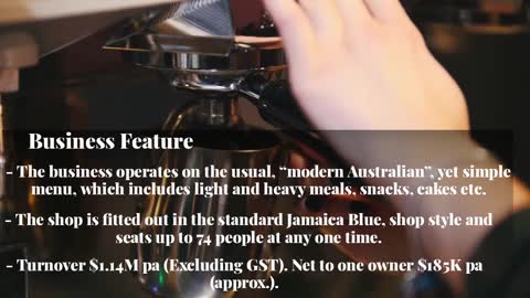 Jamaica Blue Cafe Shop Business For Sale in Coffs Harbour Nsw