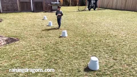 Easter Obstacle Course - Fun Easter Activities for Kids