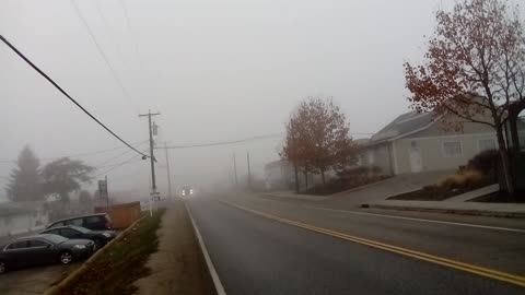 A Foggy Day In West Kelowna BC December 30 2023
