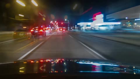 Night Traffic - for your video editing